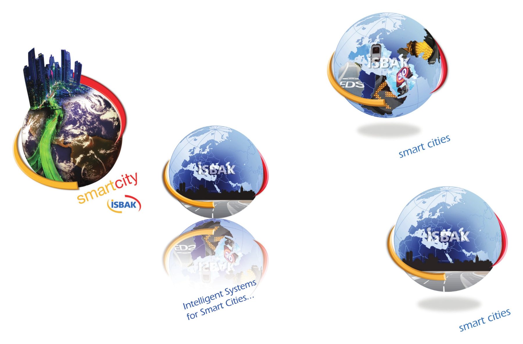 İsbak Smart City Icons